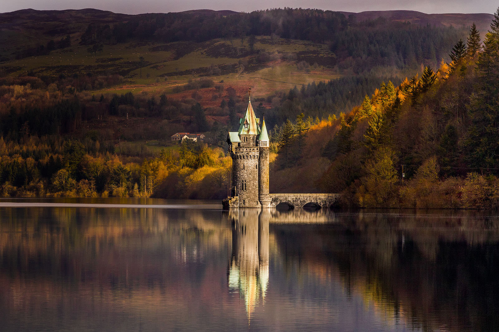 The Princess Tower Lake Vyrnwy The Princess Tower Lake Vyrnwy